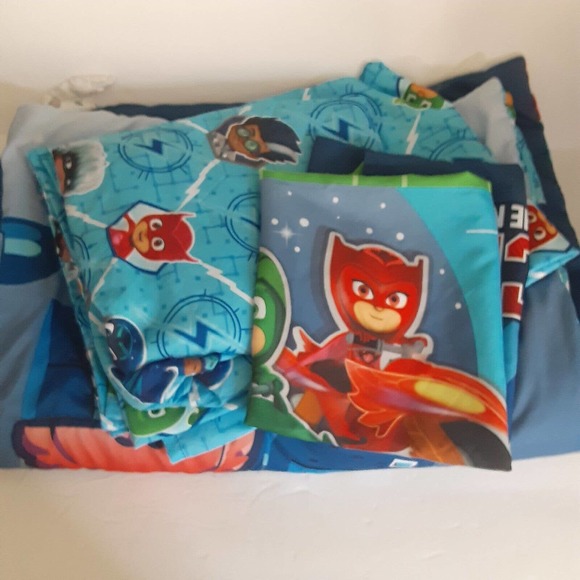 Disney PJ Mask Children's Comforter Set Toddler Reversible - Picture 1 of 6